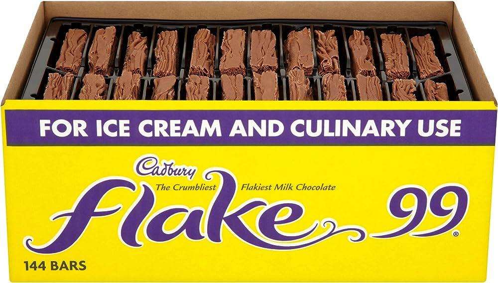 Cadbury 99 Chocolate Flakes 1 x 144