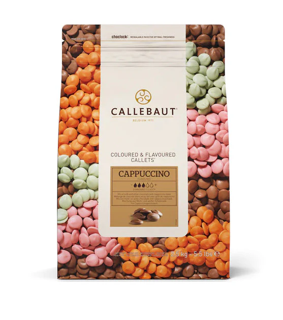 Callebaut Cappucino Callets 2.5kg - TO ORDER ONLY
