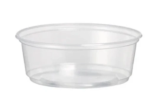 Dispolite Microwavable Clear Deli Container 500 x 8oz