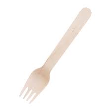 Dispo Disposable Wooden Forks 1 x 100