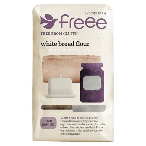 Doves Farm Gluten Free White BREAD Flour 1kg