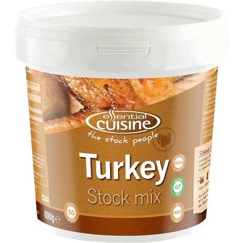 Essential Cuisine Turkey Stock Mix 800gm / 50ltr