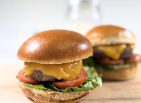 Fosters Glazed Vegan Brioche Burger Bun 48x90gm (5inch)