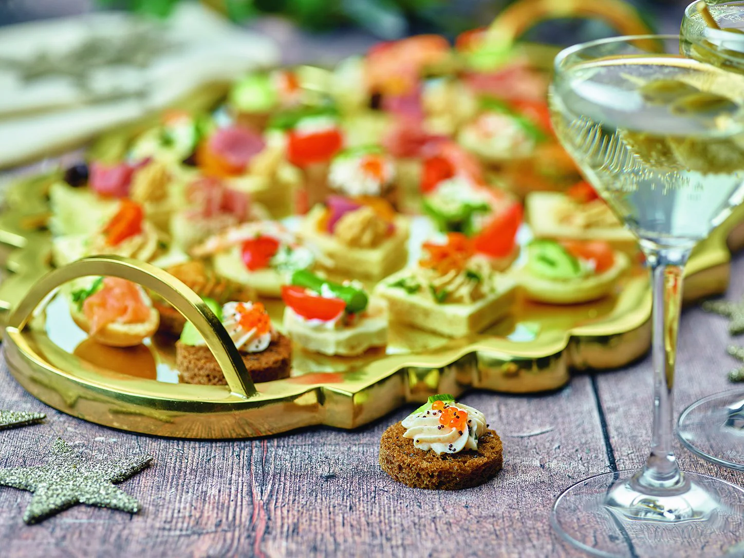 Frozen Tipiak Vegan Canape Selection 1 x 48