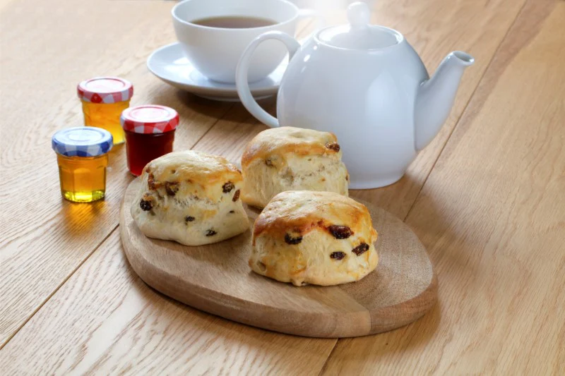 Handmade Cake VEGAN Sultana Scones 18 x 80gm