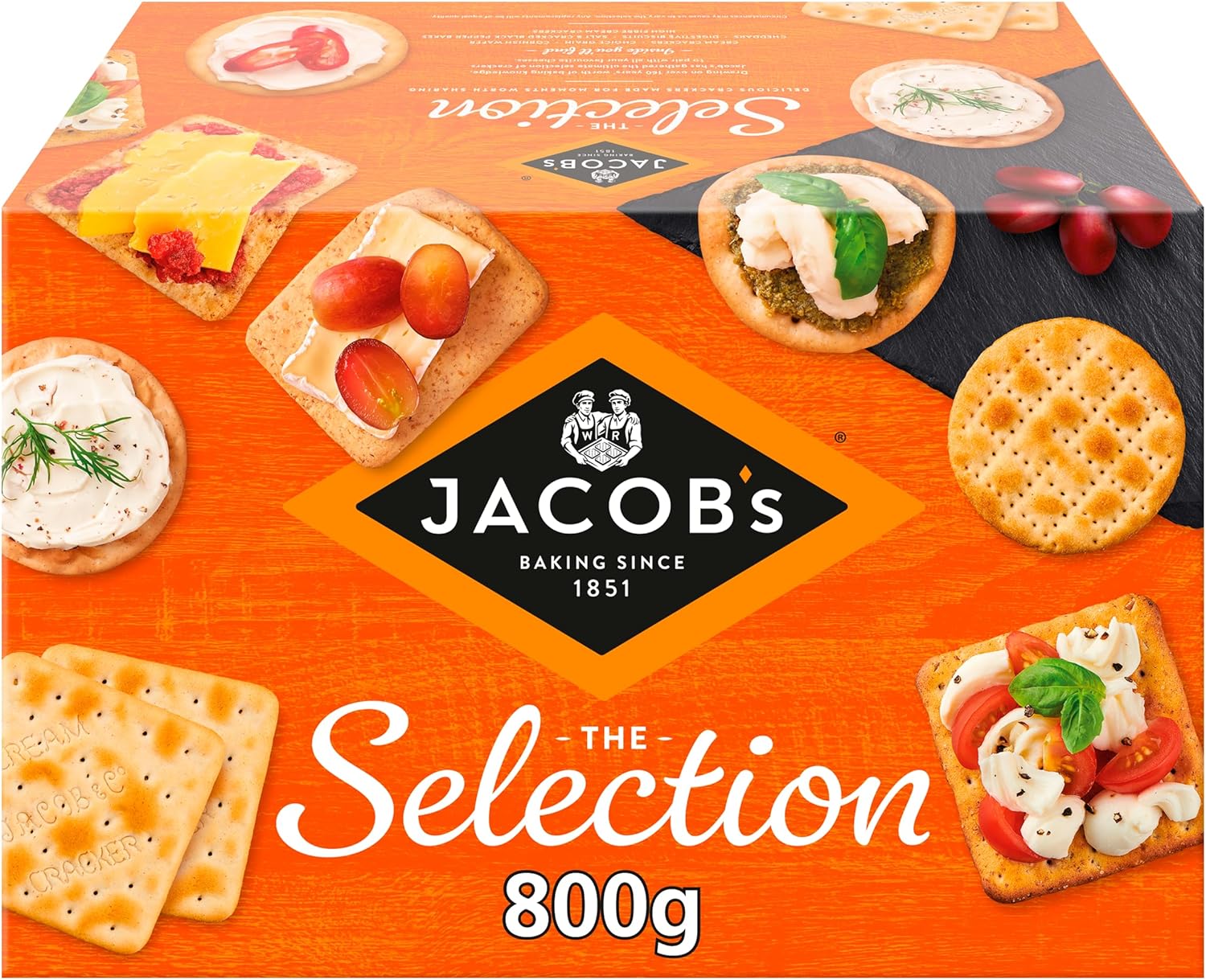 Jacobs Biscuits For Cheese 800gm