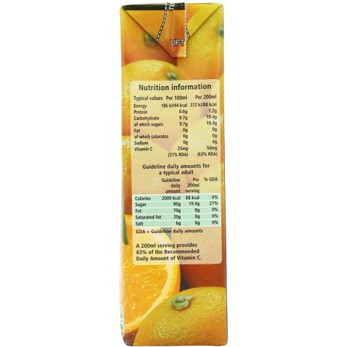 Kulana Orange Juice 12 x 1ltr - Image 2