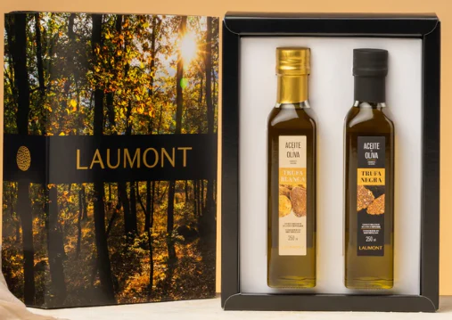 Laumont Black & White Truffle Oil Gift Set 2 x 250ml