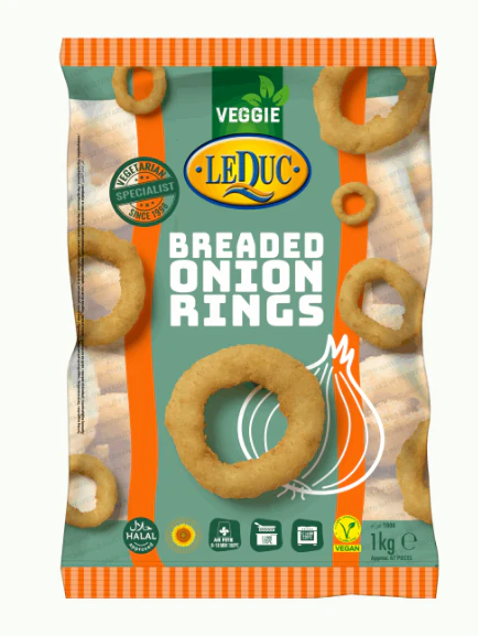 Le Duc Reformed Breaded Onion Rings 1kg