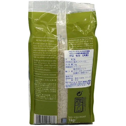 Le Guerandais Coarse Sea Salt In Bag, 1kg - Image 4