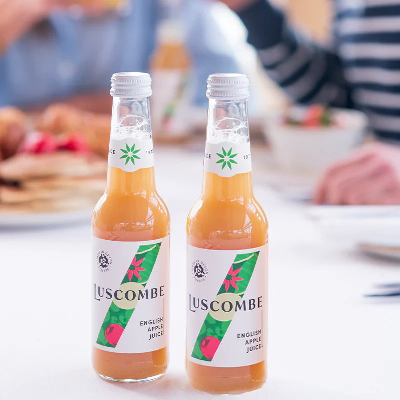 Luscombe English Apple Juice (Glass) 12 x 270ml - Image 2