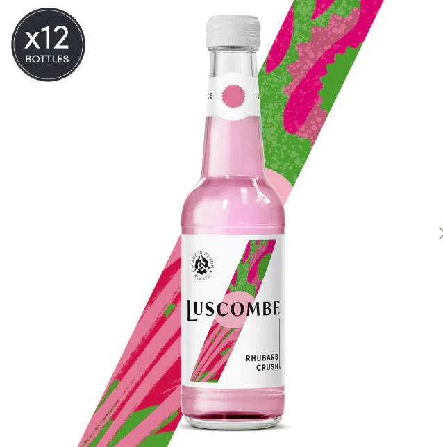 Luscombe Rhubarb Crush (Glass) 12 x 270ml