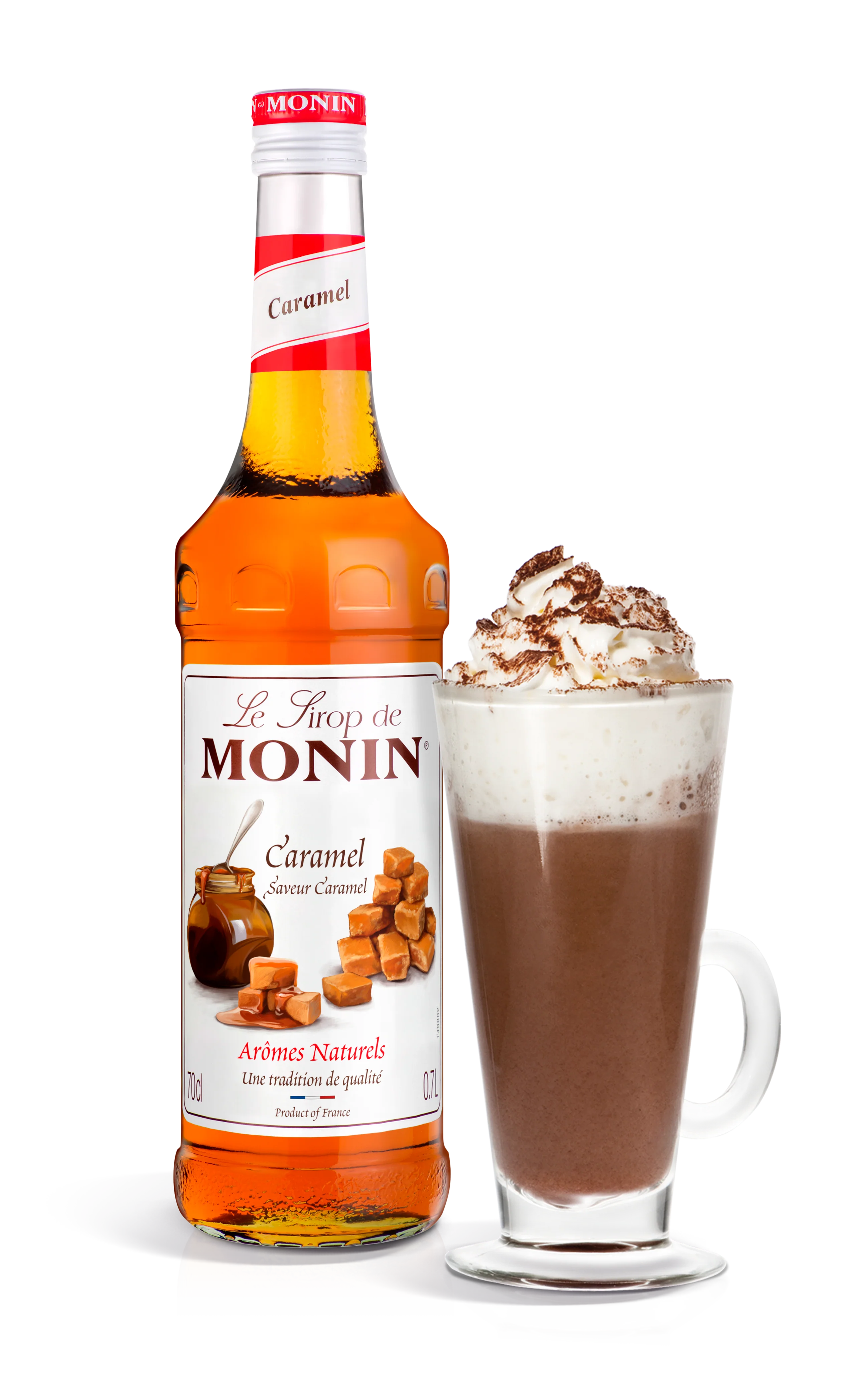 Monin Caramel Syrup (Glass) 70cl