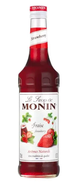 Monin Strawberry Syrup (Glass) 70cl