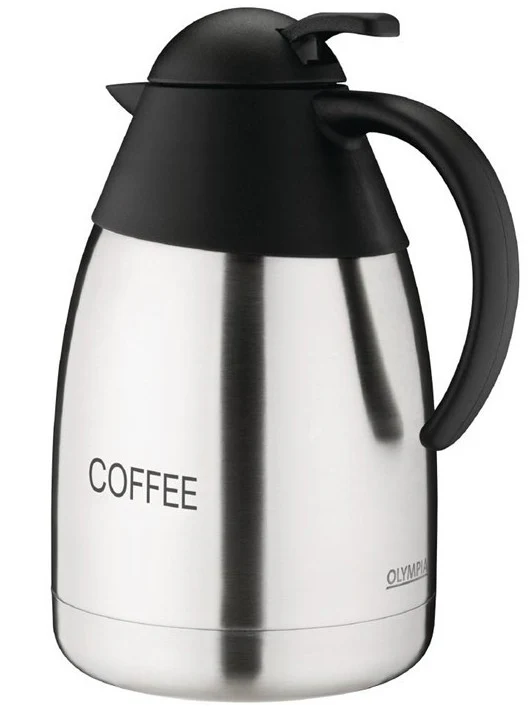 Olympia Stainless Steel Insulated Coffee Jug 1.5ltr/35oz