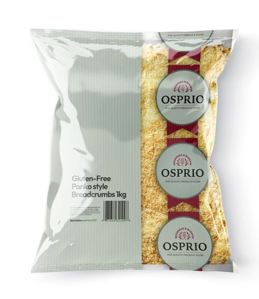 Osprio Gluten Free Panko Breadcrumbs 1kg