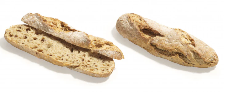 Panesco Multigrain Rustic Baguette 40 x 125gm