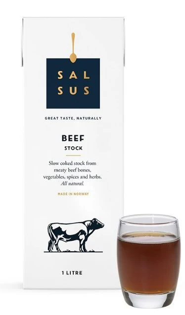 Salsus Beef Stock 1ltr