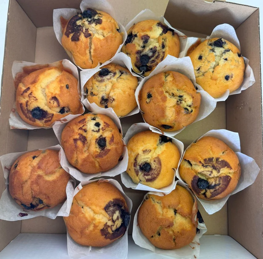 Sussex Handmade GLUTEN FREE Blueberry Muffin 1 x 12 - TO ORDER ONLY