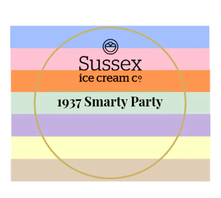 Sussex Ice Cream 1937 Smarty Party 5ltr