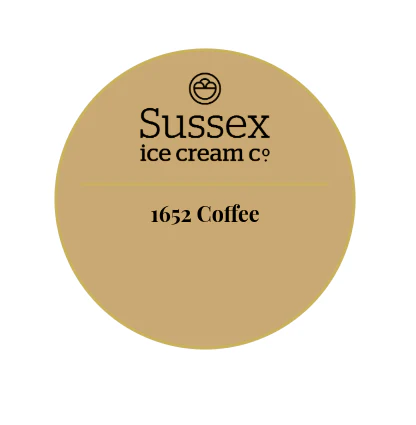 Sussex Ice Cream 1652 Coffee 5ltr