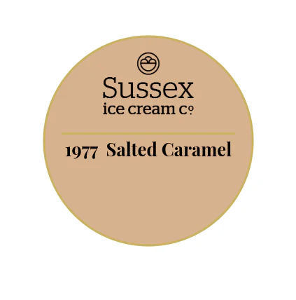 Sussex Ice Cream 1977 Salted Caramel 5ltr