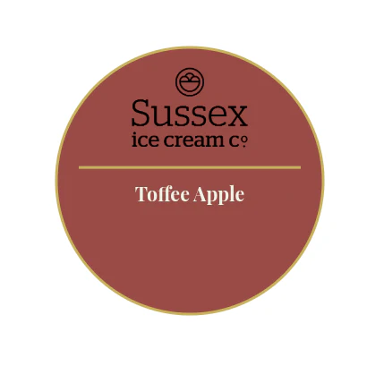 Sussex Ice Cream Toffee Apple Ice Cream 5ltr