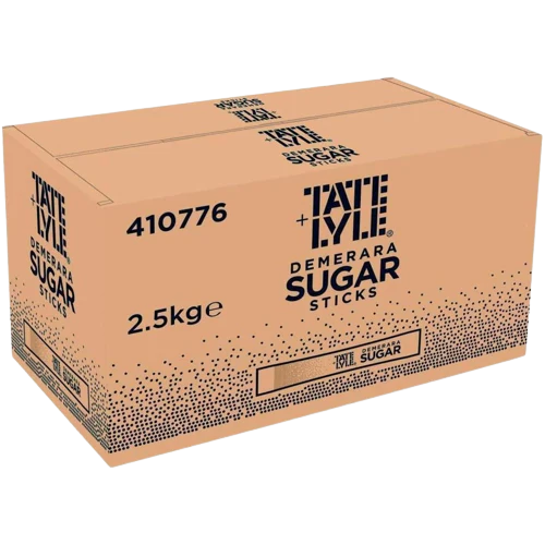 Tate & Lyle Demerara Sugar Stick 1000 x 2.5gm