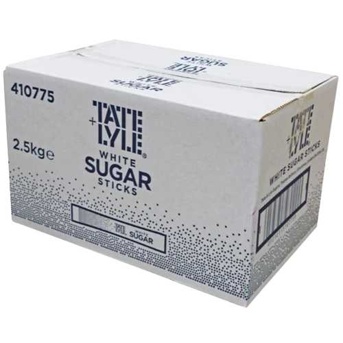 Tate & Lyle White Sugar Stick 1000 x 2.5gm