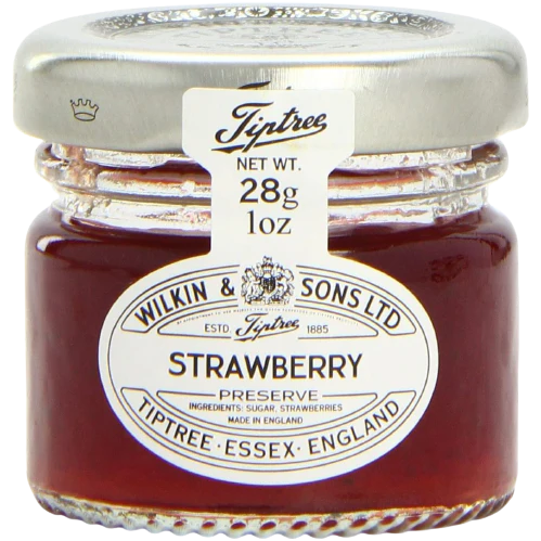 Tiptree Strawberry Preserve CASE 72 x 28gm
