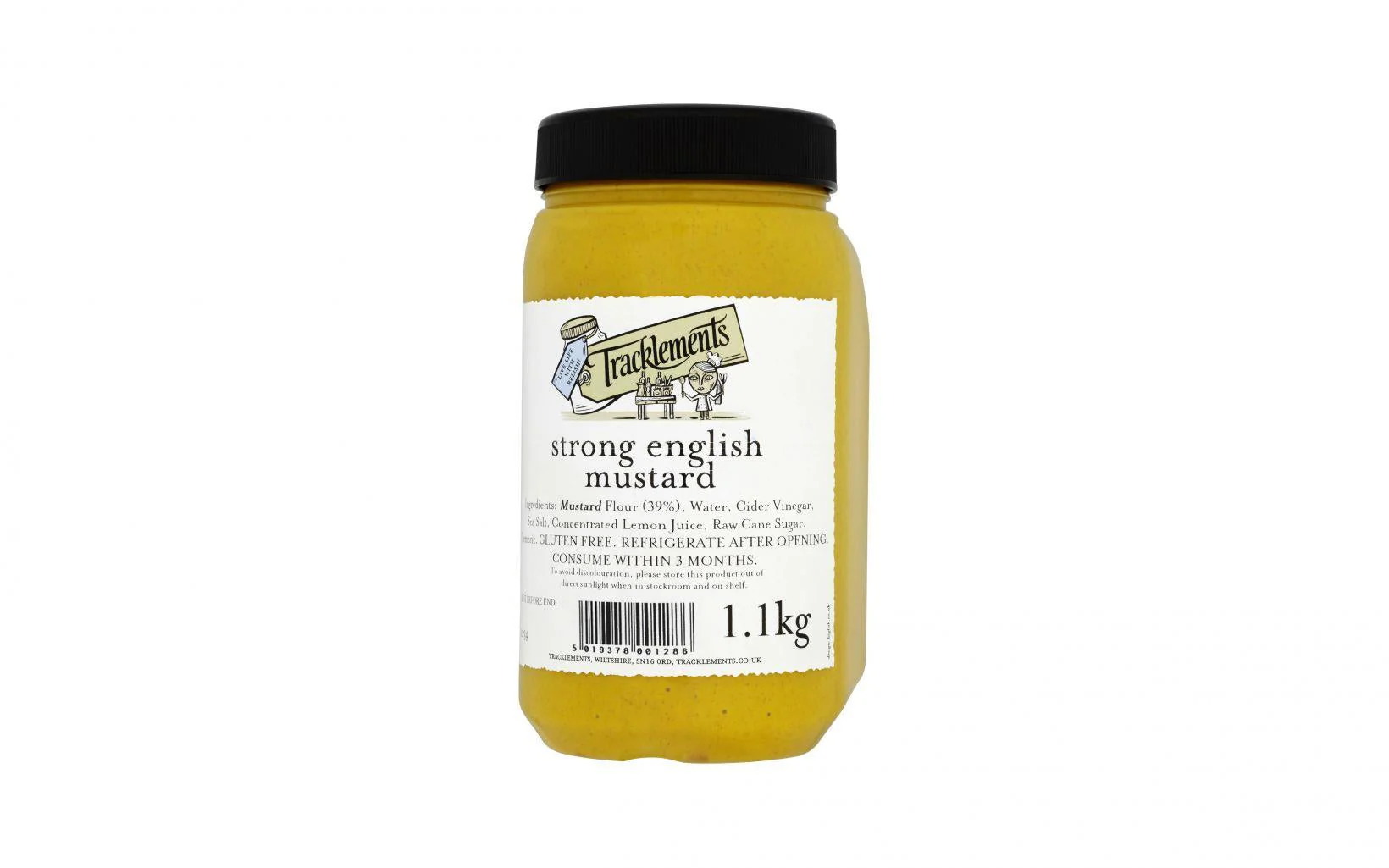 Tracklements Strong English Mustard 1.1kg - TO ORDER ONLY